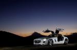 Mercedes-Benz SLS AMG White 2011 года